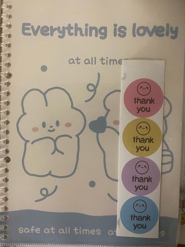Customer photo review of Simply White Notebook