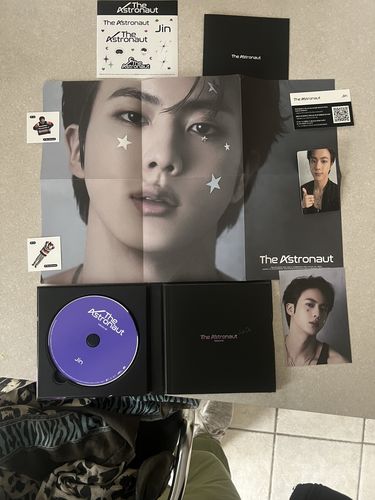 Customer photo review of BTS Jin Solo Single:  The Astronaut