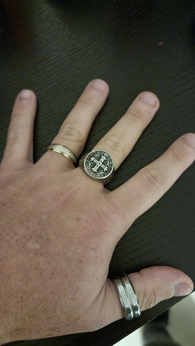 Customer photo review of ST. BENEDICT.