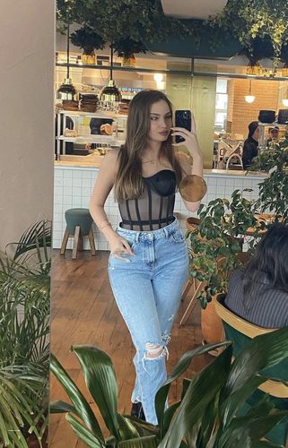 Customer photo review of SECRET FORM BRA  black