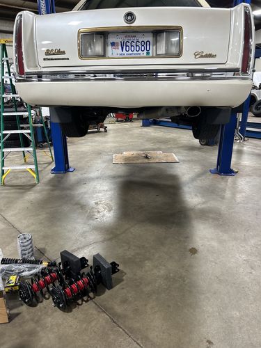 Customer photo review of 1994-1998 Cadillac Deville 4.6L Deluxe 4 Wheel Air Suspension Conversion Kit With Resistor (CD34FR)