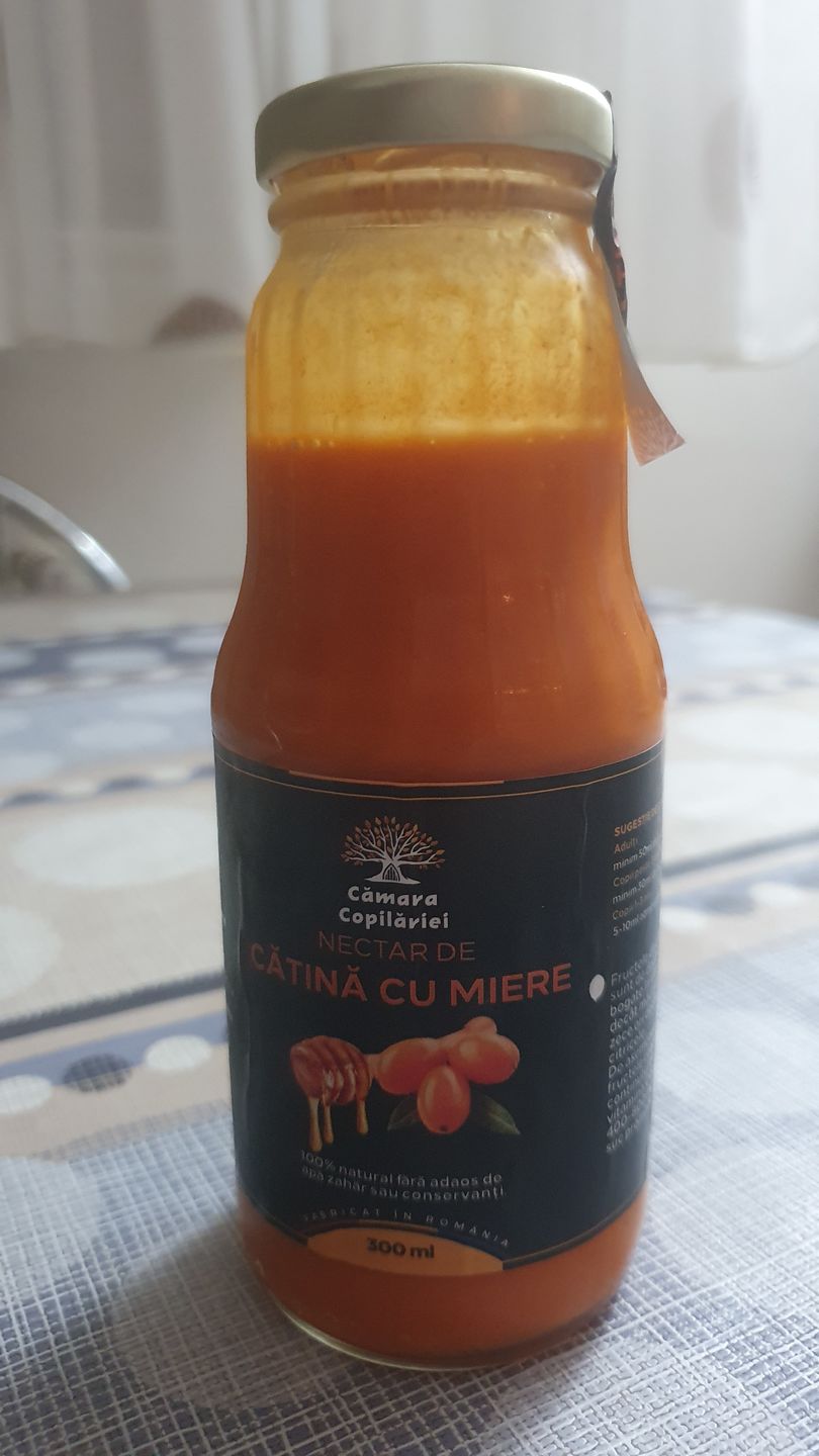 Customer photo review of Nectar de Cătină cu Miere - 5 sticle x 300ml