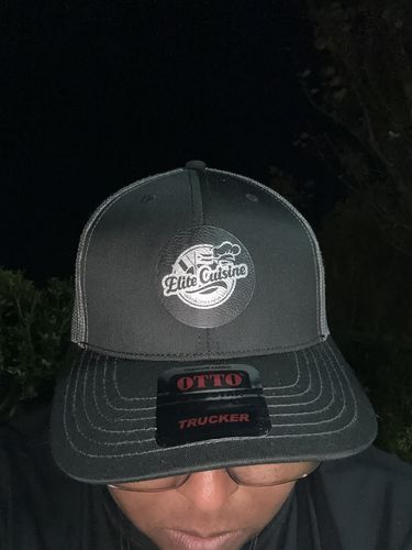 Customer photo review of [6 Pack] 112 Style Leather Patch Trucker Hats - Round Patch