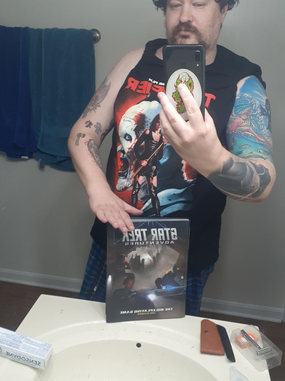 Customer photo review of Terrifier An Eye For An Eye T-Shirt