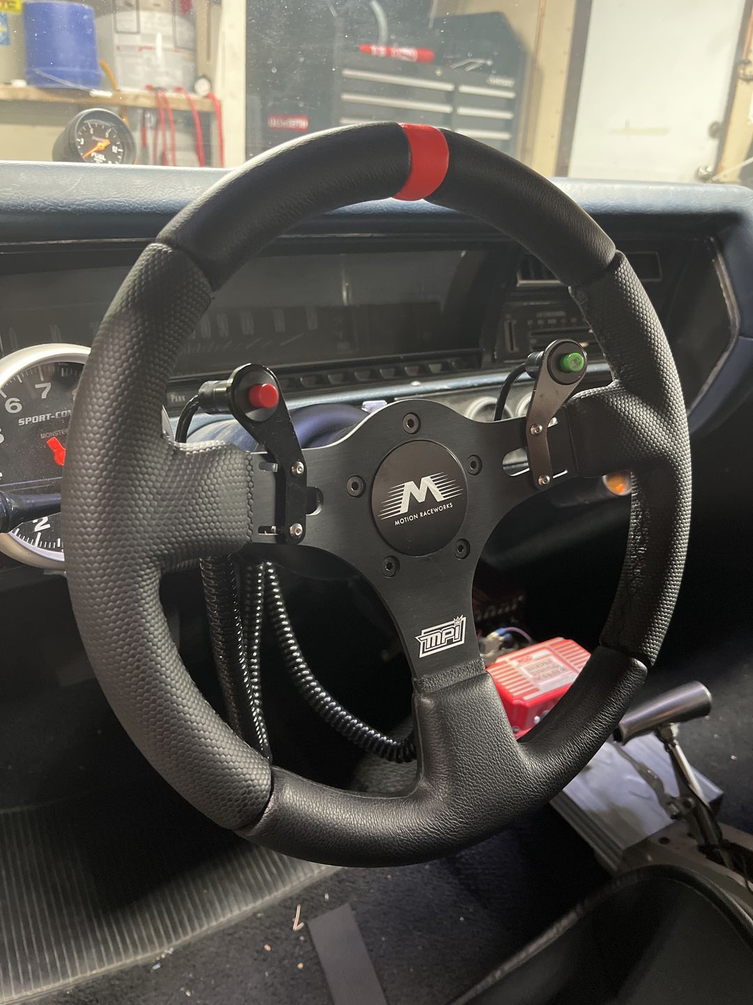 Customer photo review of Motion Raceworks Edition MPI Race Steering Wheel - DRG-R513