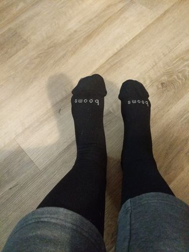 Customer photo review of Closed Toe: 20-30 mmHg - Black