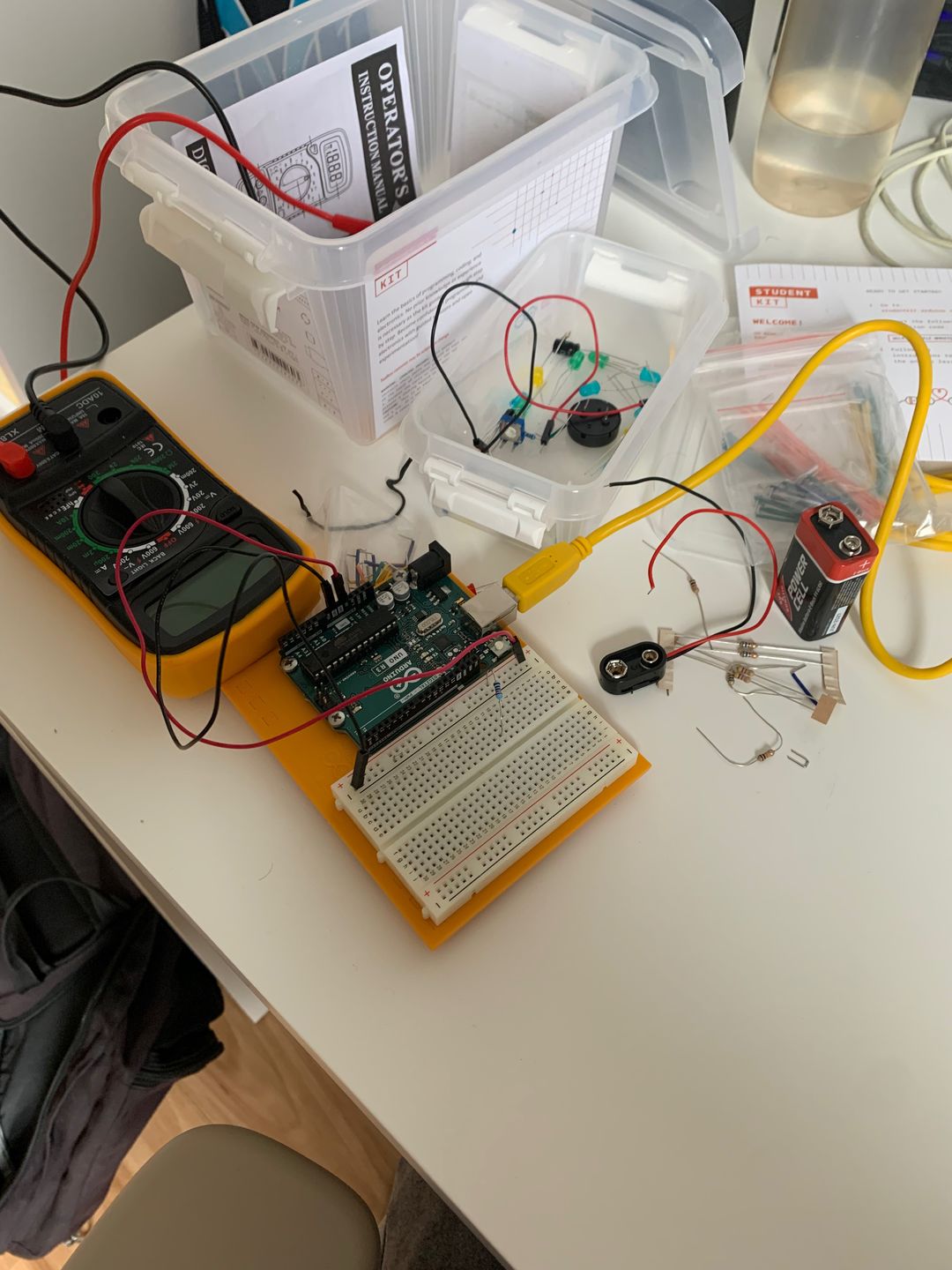 Customer photo review of Arduino Student Kit