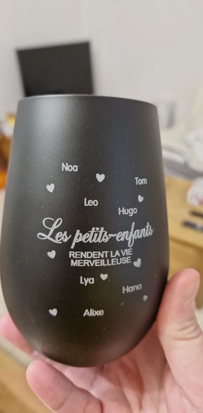 Customer photo review of Les petits-enfants - Grands-parents-Photophore