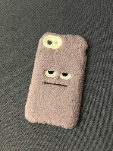 Customer photo review of Small Demon Animal Fluffy iPhone Case
