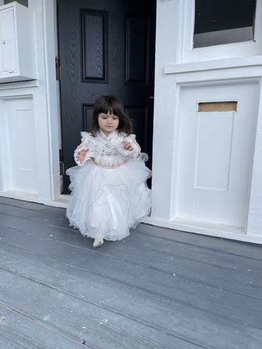 Customer photo review of Baby Girls Lolita Fluffy Princess Dress