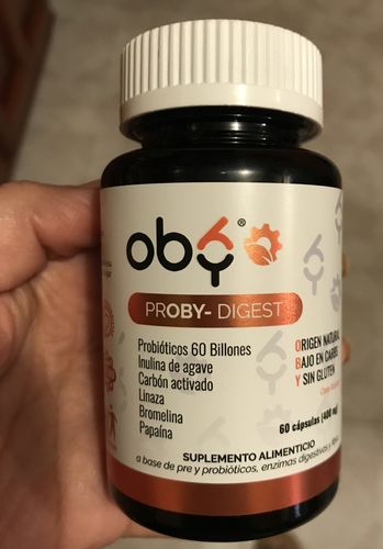 Customer photo review of PROBY-DIGEST | 60 Billones de Probióticos y Prebióticos inulina de agave, Enzimas Digestivas, Fibra