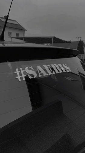 Customer photo review of SAEBIS® Classic Auto Folie weiß oder schwarz