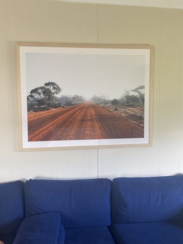 Customer photo review of Red Dirt Road- Australian Outback Landscape Photographic Print