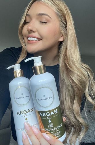 Customer photo review of Hair Growth With Argan Oil - 10 Minute Miracle - Mega Bundle
