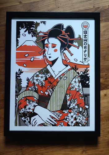 Customer photo review of Joconde Geisha Print