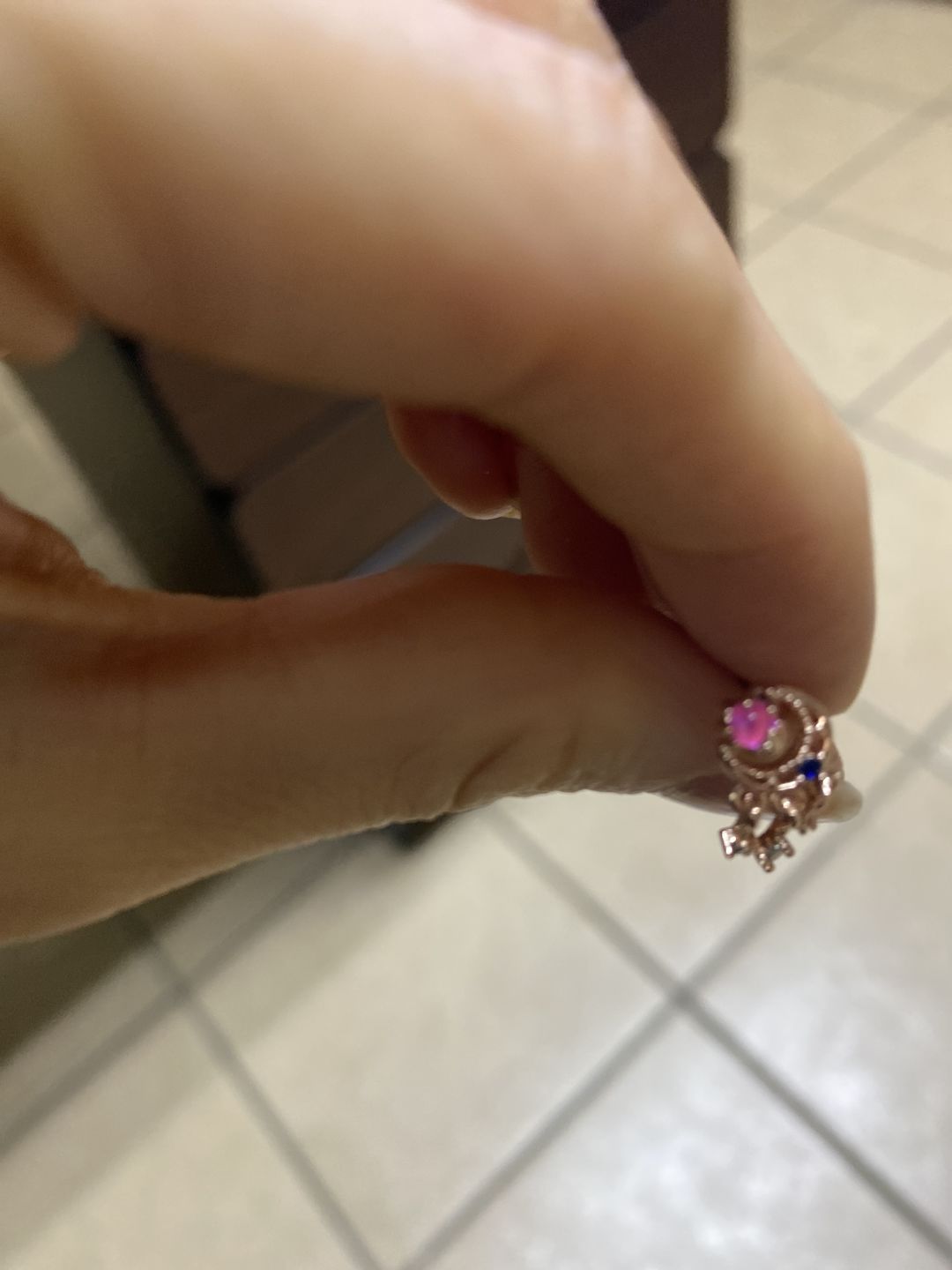 Customer photo review of Piercing Varita Sailor Moon