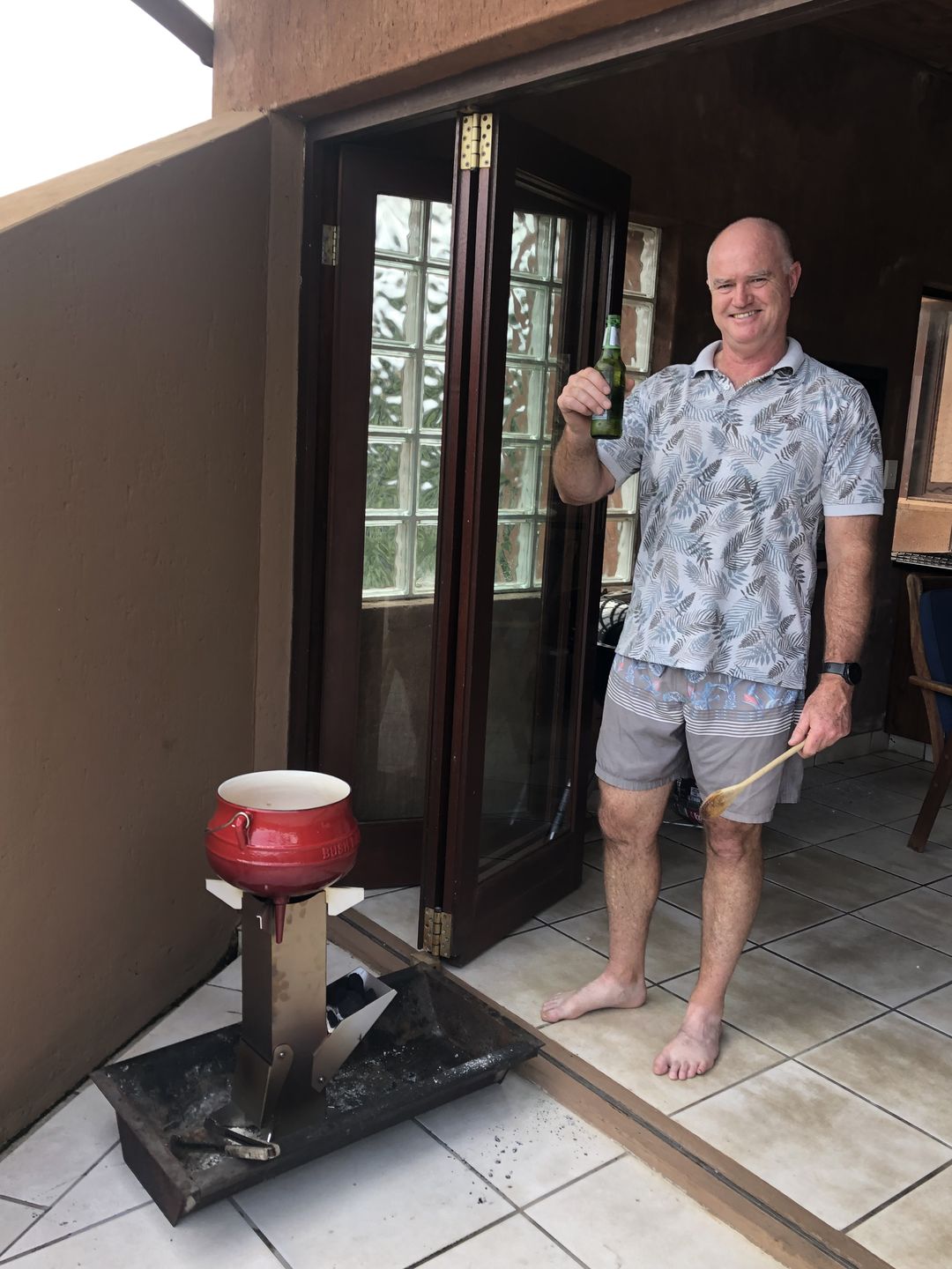 Customer photo review of BraaiPlank™ ROCKETSTOVE+ with Carry Bag.