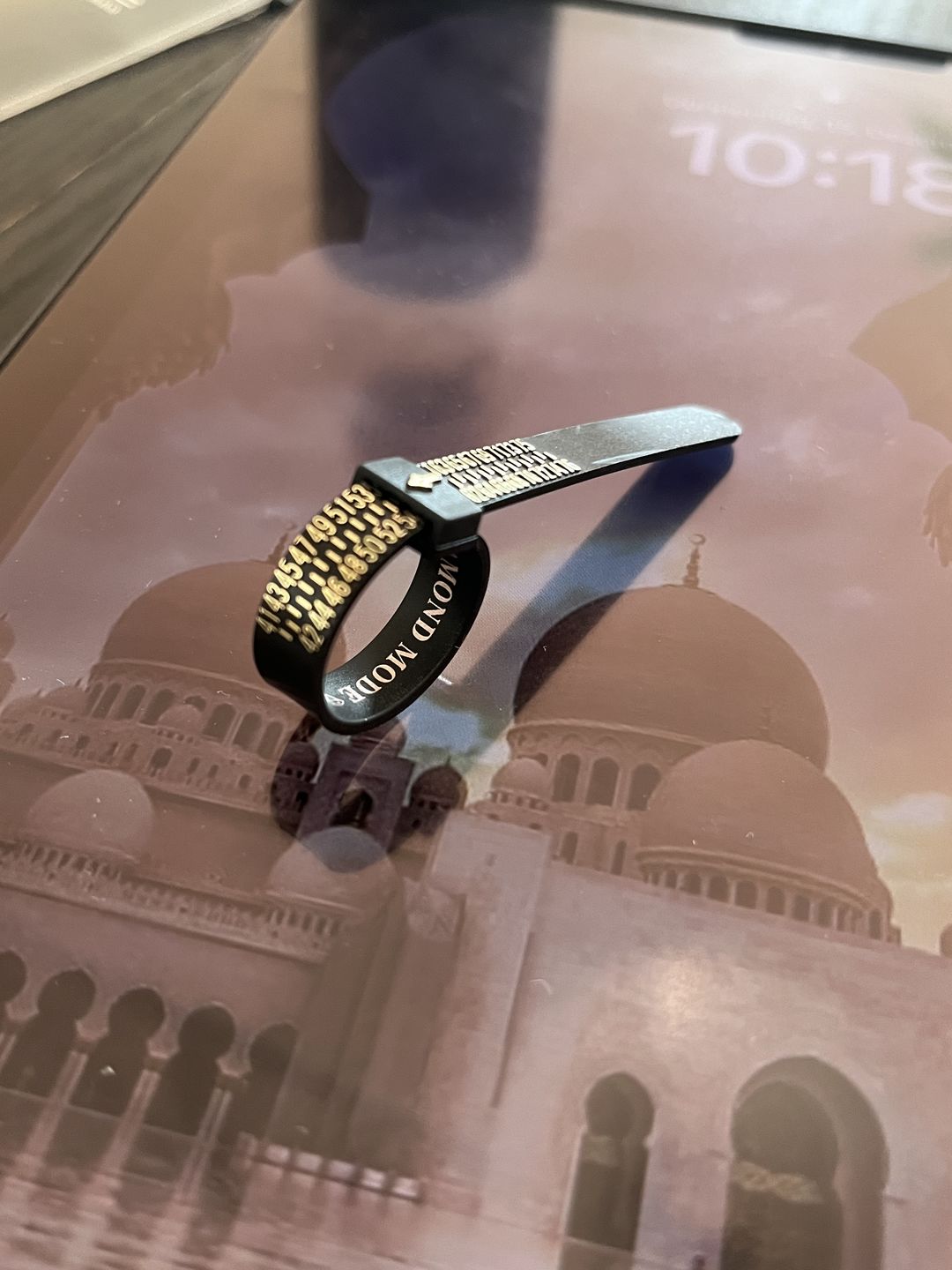 Customer photo review of Ring Sizer