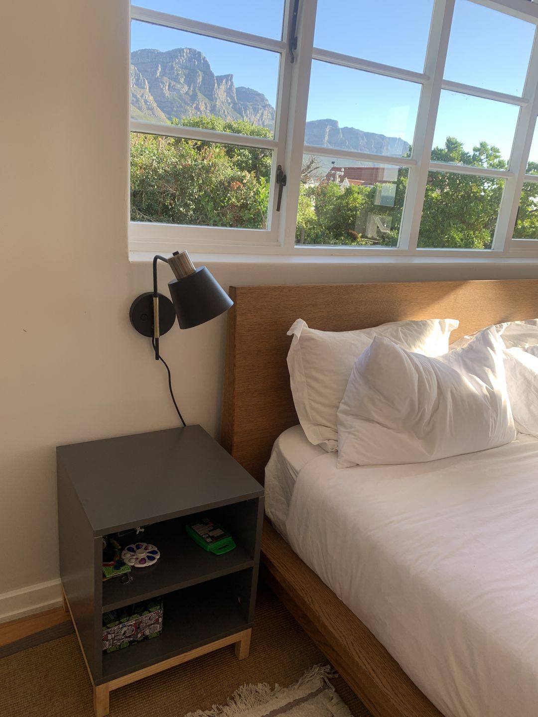 Customer photo review of Burton Bedside Wall Light Metal Black and Brass