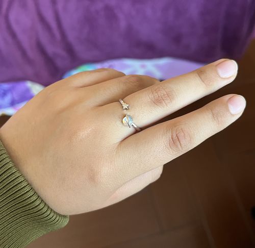 Customer photo review of Anillo Ajustable Lunar