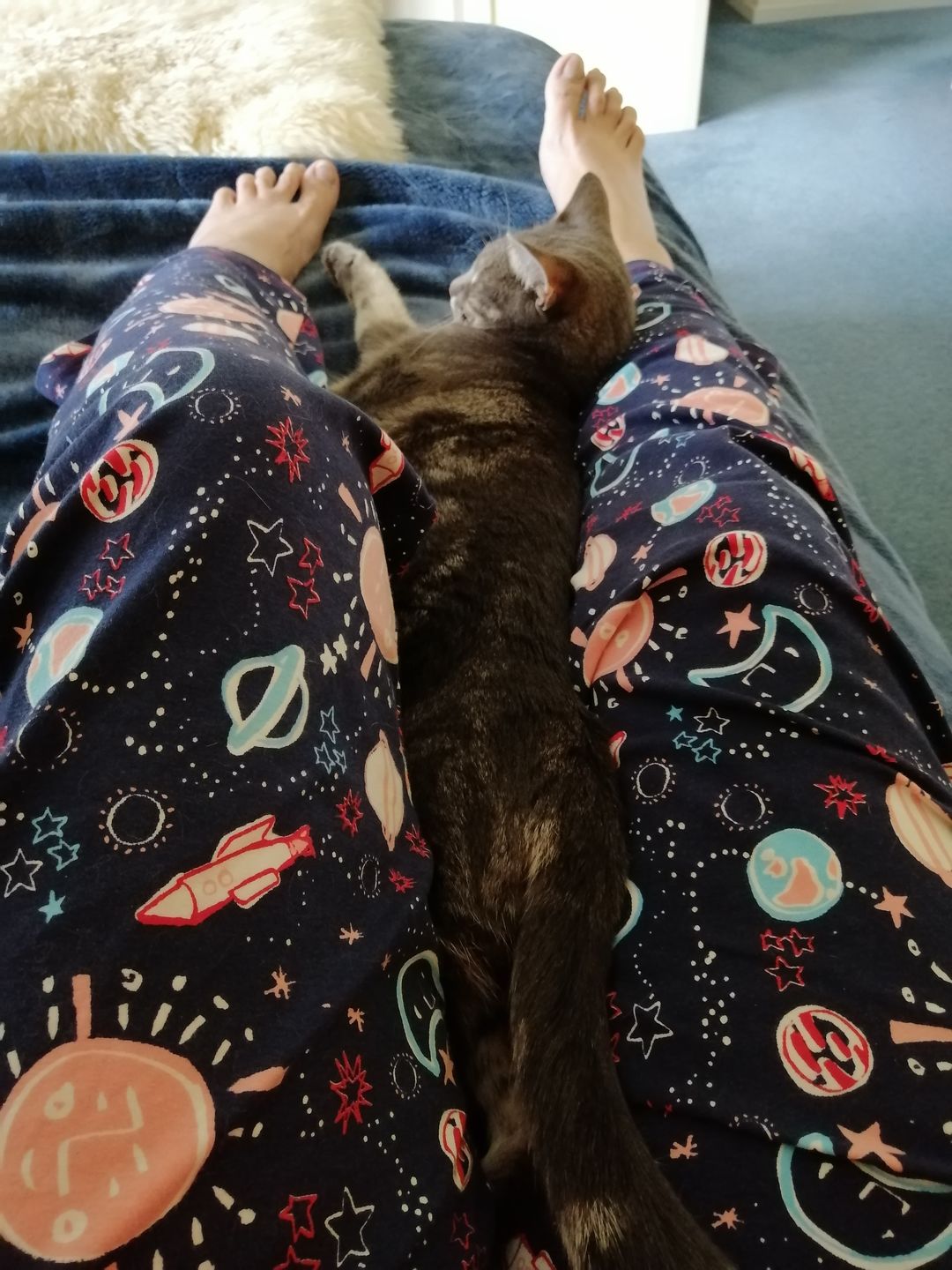 Customer photo review of Straight Leg Pants Black