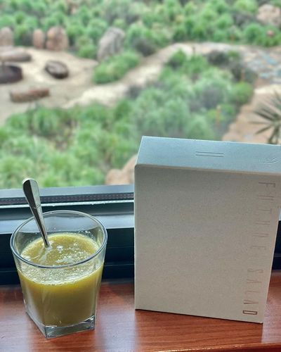 Customer photo review of Detox Salad Drink Mix 30 Sachets #Allklear