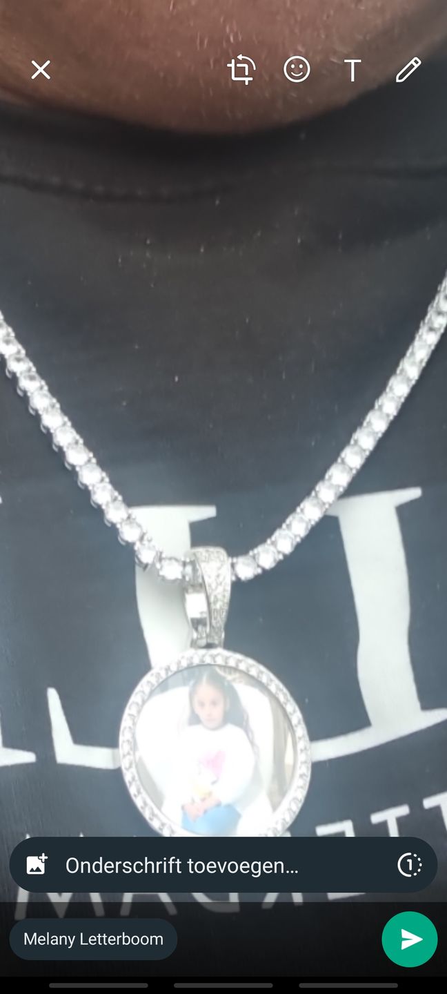 Customer photo review of ICE BREAKER. - 4MM WHITE GOLD