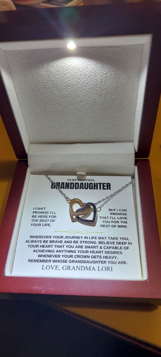 Customer photo review of To My Granddaughter - Personalized Beautiful Gift Set - SS117