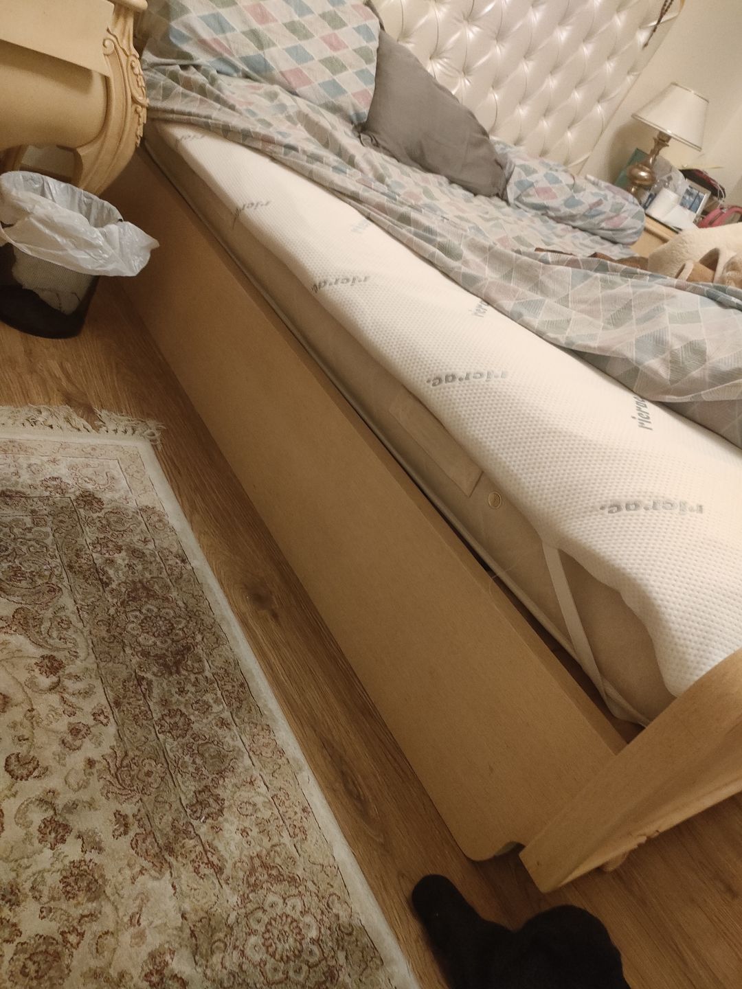Customer photo review of Memory Foam Topper Mattress