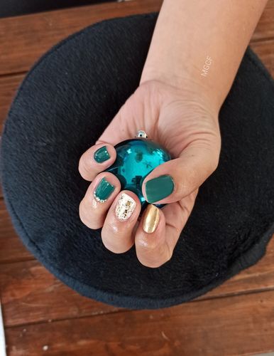 Customer photo review of Top Glare Gel 15 ml Fantasy Nails