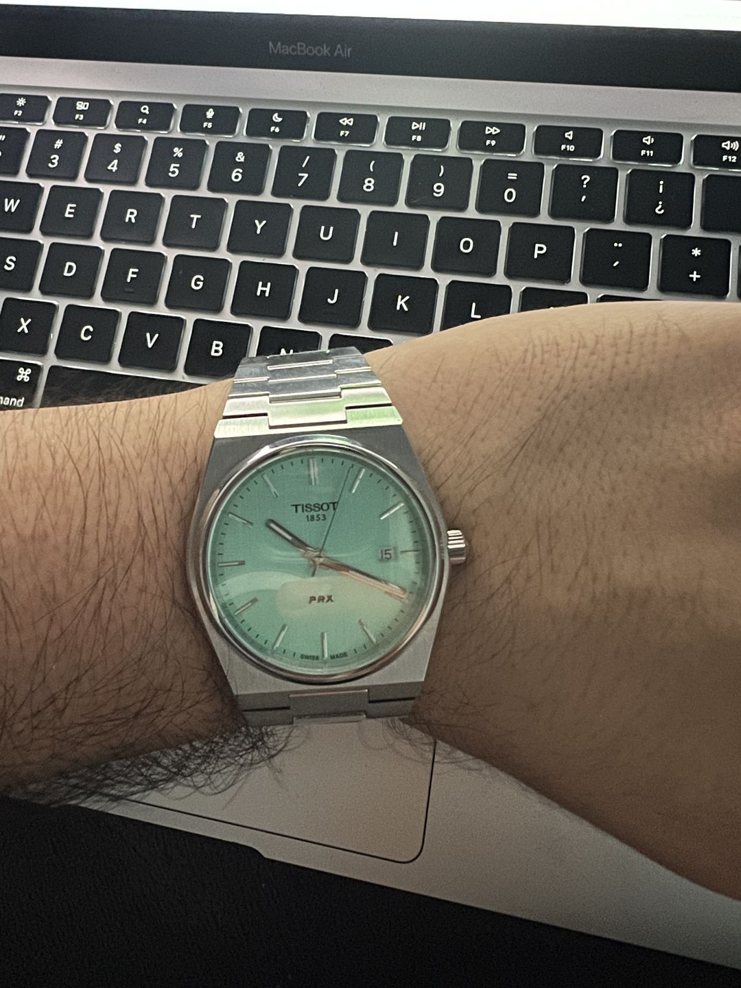 Customer photo review of Reloj Tissot PRX T137.410.11.091.01 Quartz 40mm "Tiffany"