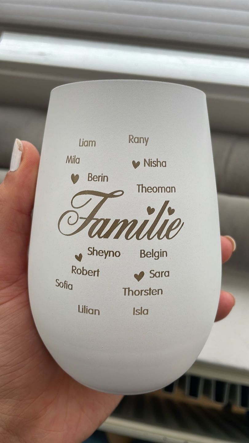 Customer photo review of Familie ist... - Familien-Windlicht