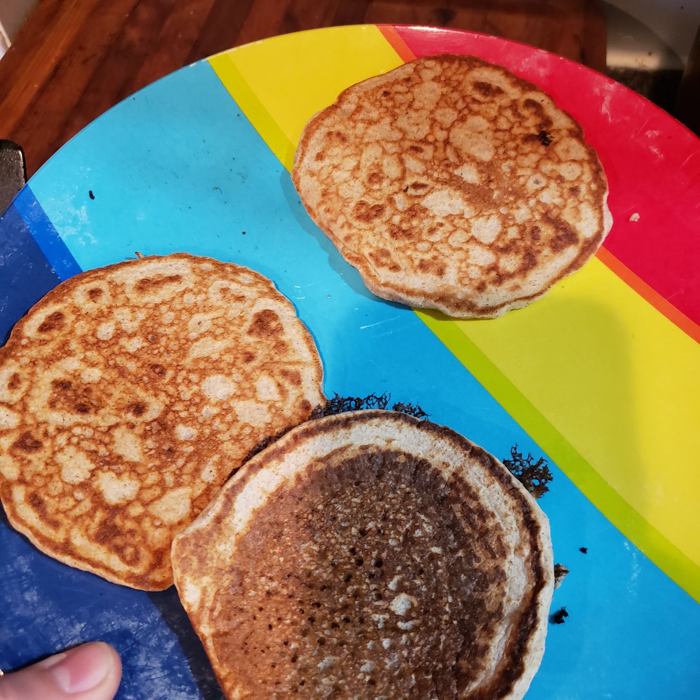 Customer photo review of Cousin T's Buckwheat Gourmet Pancake Mix (2 Pack)