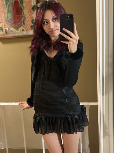 Customer photo review of Serina Goth Doll Bows Dress