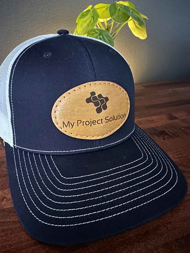 Customer photo review of Richardson 112 Custom Leather Patch Hat