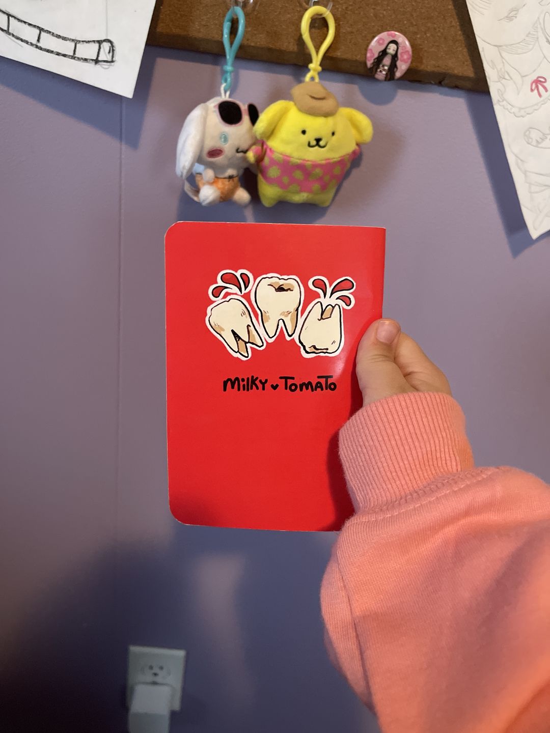 Customer photo review of I love teef! Pocket Book