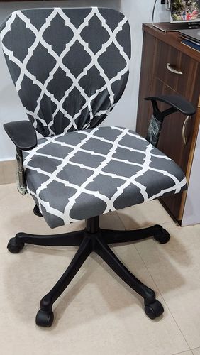 Customer photo review of Elastic Stretchable Computer Chair Covers