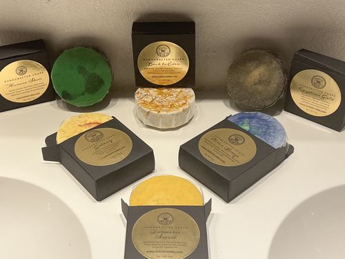 Customer photo review of GALAXY - Sea Moss Body Soap