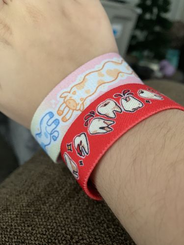 Customer photo review of Bloody Teeth Bracelet