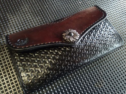 Customer photo review of No.76 | Leather Women's Long Wallet (Digital Pattern)
