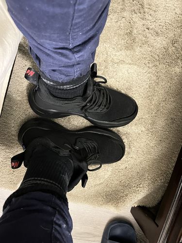 Customer photo review of Maven Comfortable Steel Toe Safety Sneakers