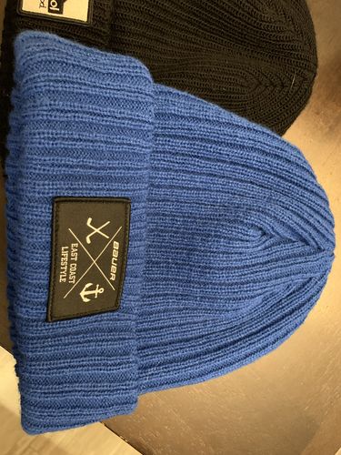 Customer photo review of Bauer x East Coast Lifestyle Rib Patch Beanie
