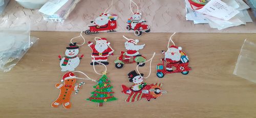 Customer photo review of Kerst Hangers | 10 stuks