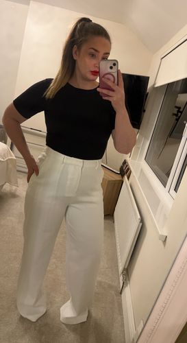 Customer photo review of Short Sleeve T-shirt Bodysuit ‘Lauren’ - Desert