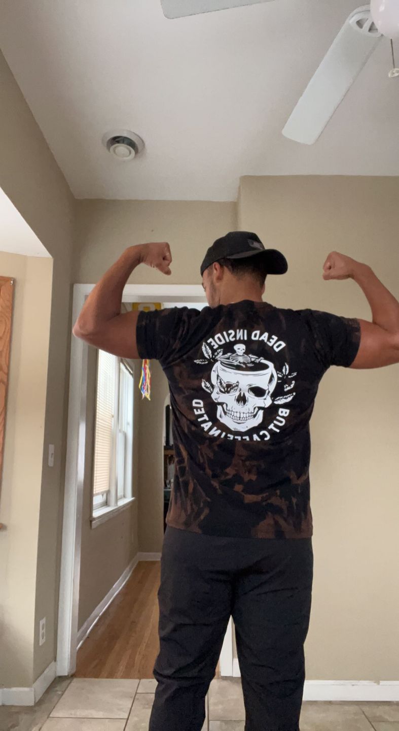 Customer photo review of Dead Inside Tee