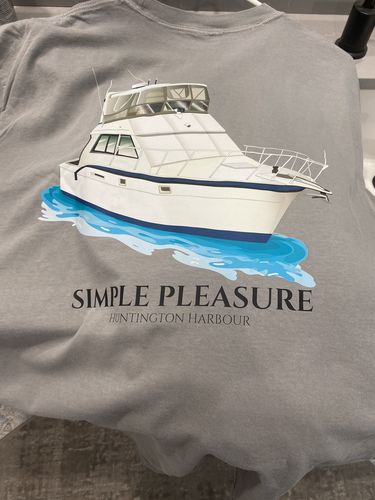 Customer photo review of Custom Digital Boat Artwork