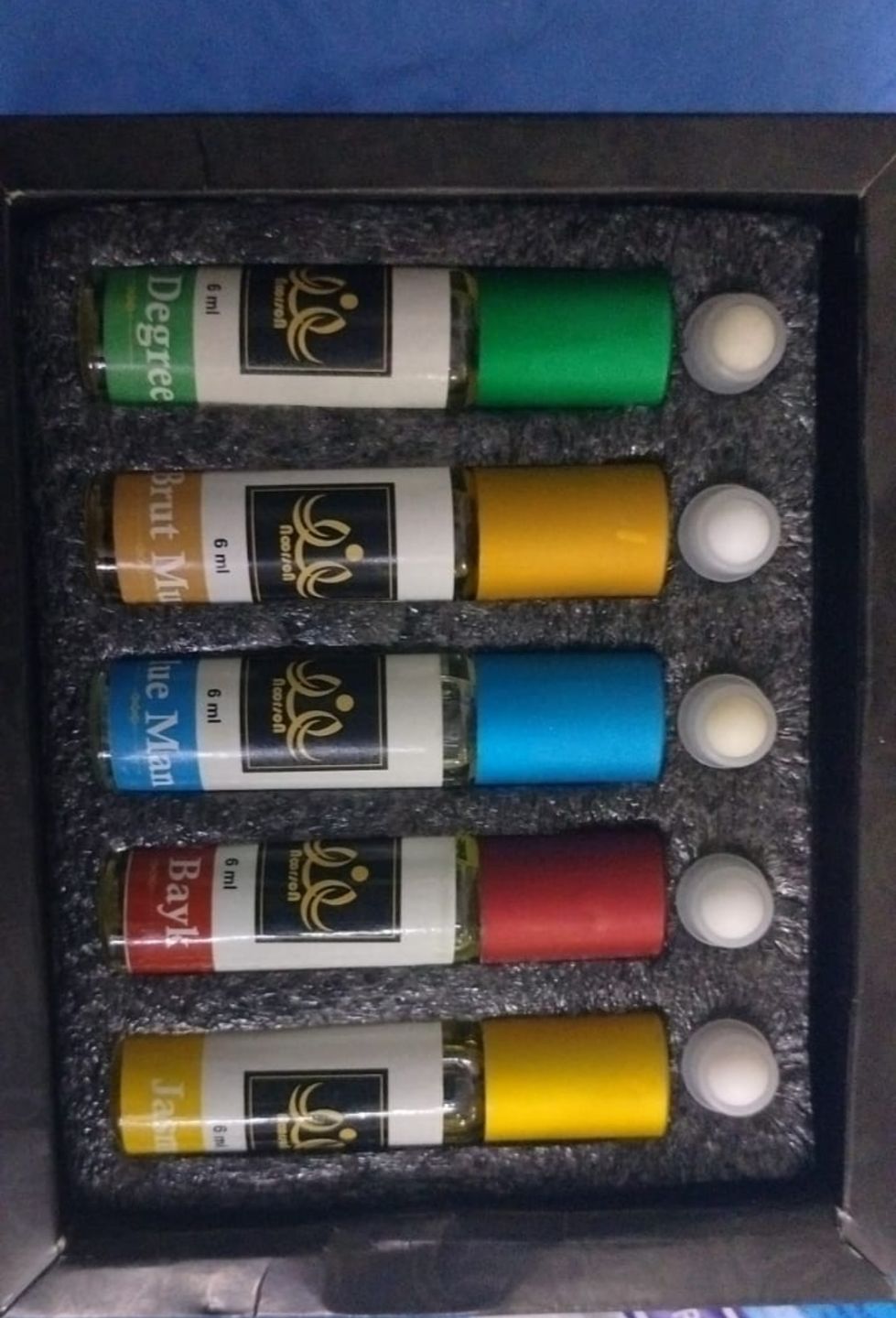 Customer photo review of Silver Combo (05 x 06Ml : Pack of 05)