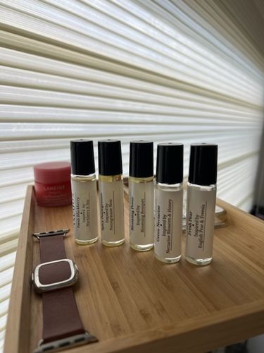 Customer photo review of GREEN NECTARINE PERFUME OIL