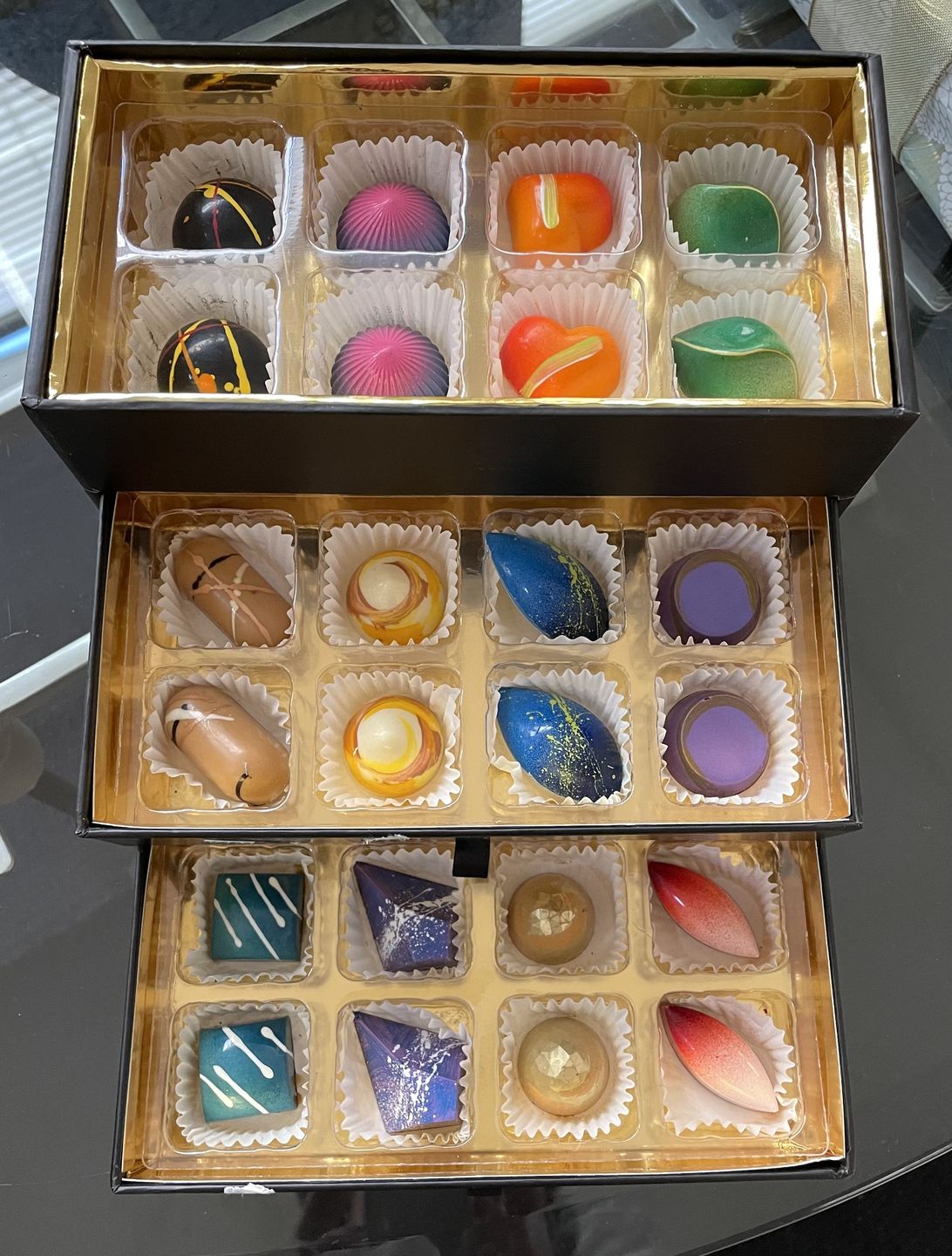 Customer photo review of The Jewelry Box, 24 Pieces