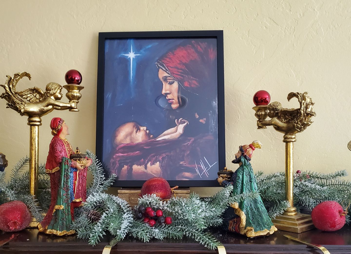 Customer photo review of A Savior is Born